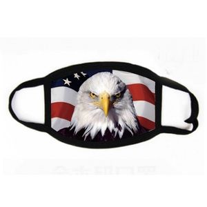 USA Flag & Eagle Cotton Mask